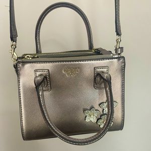 Silver Guess, high quality purse
